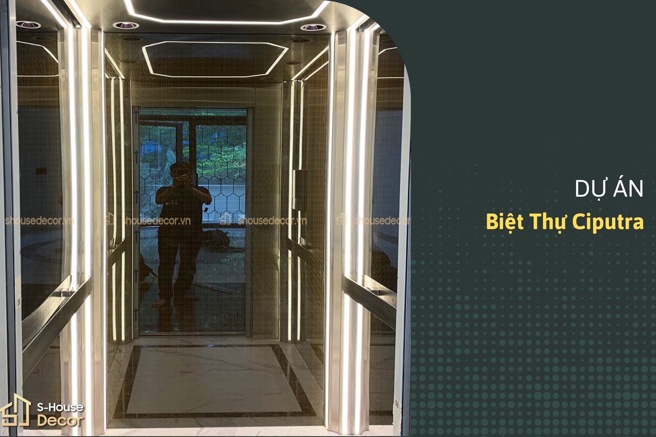 Dự Án Trang Trí Thang Máy Tại Ciputra - Không Gian Sống Xứng Tầm Đẳng Cấp