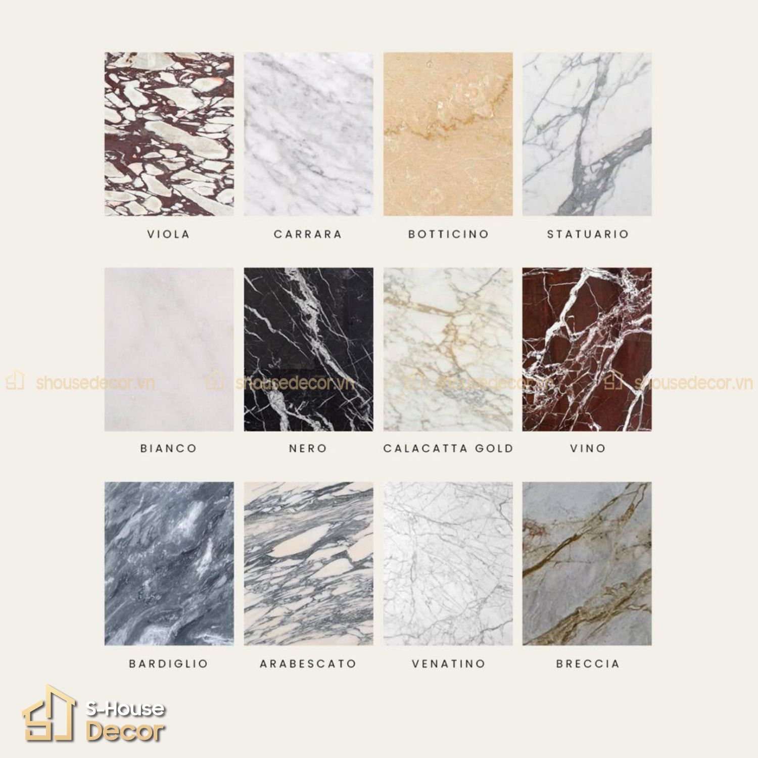 Đá marble trong mẫu trang trí thang máy đẹp tại S-House