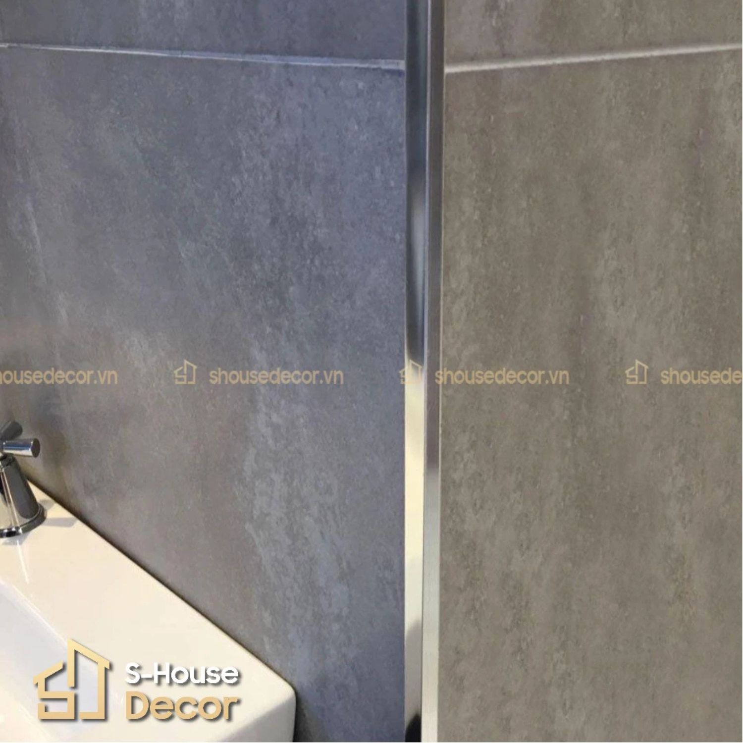 Nẹp inox chữ V giúp bảo vệ góc tường - nâng cấp không gian
