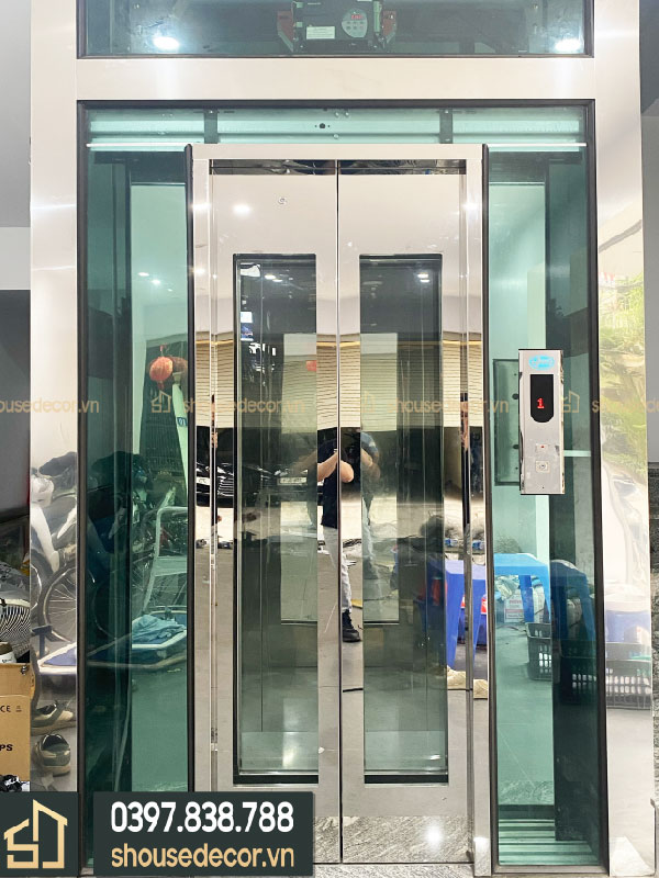 Thang máy kính ngoài trời giúp tối ưu hóa không gian