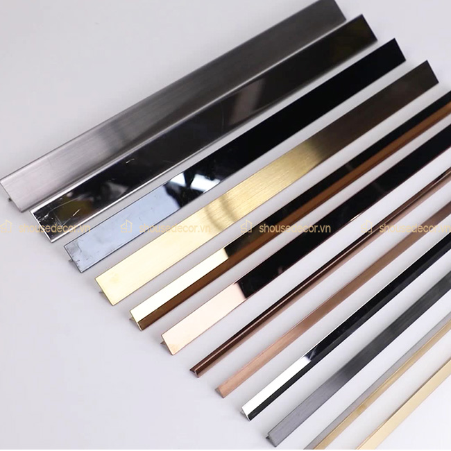 Cần lựa chọn chất liệu cho nẹp inox chữ T một cách cẩn thận
