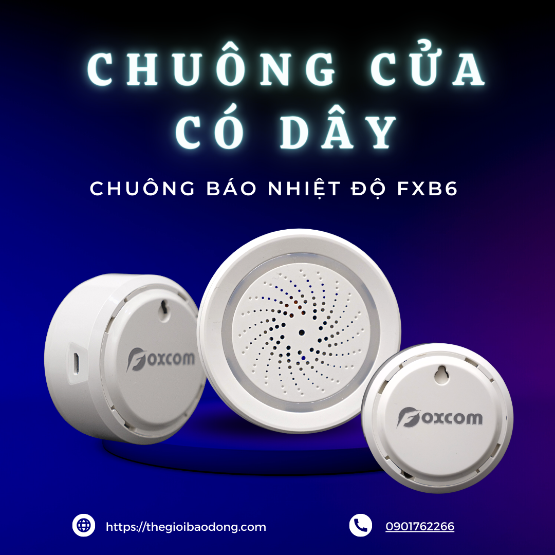 HDSD chuông báo động FXB6