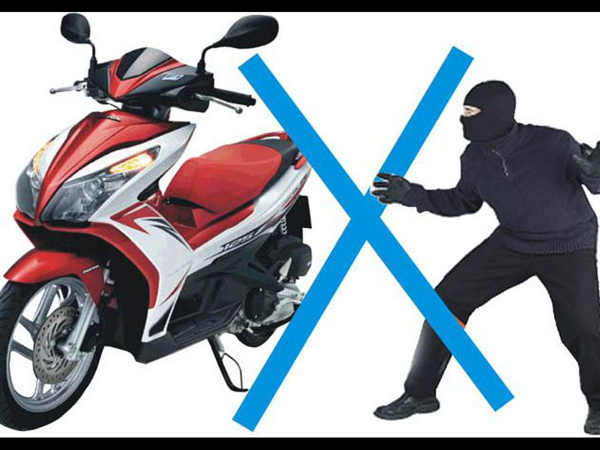 BẬT MÍ CÁCH CHỐNG TRỘM XE MÁY HIỆU QUẢ