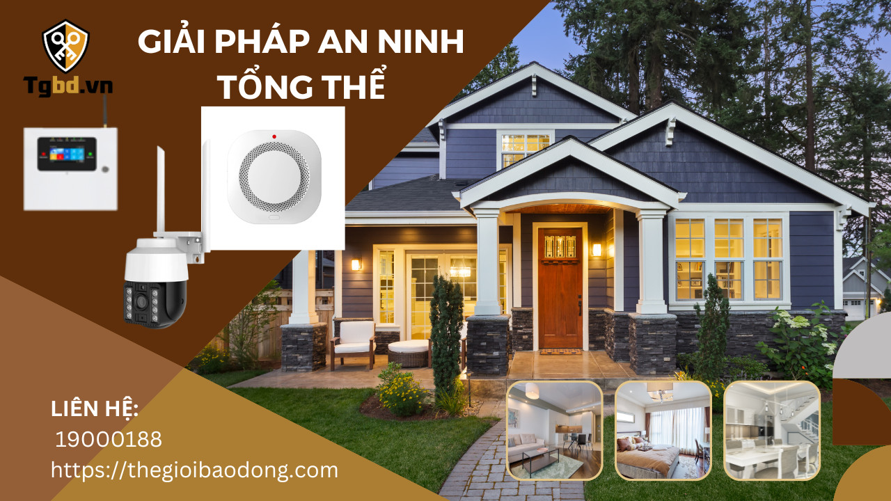 GIẢI PHÁP AN NINH TỔNG THỂ CHO TÒA NHÀ