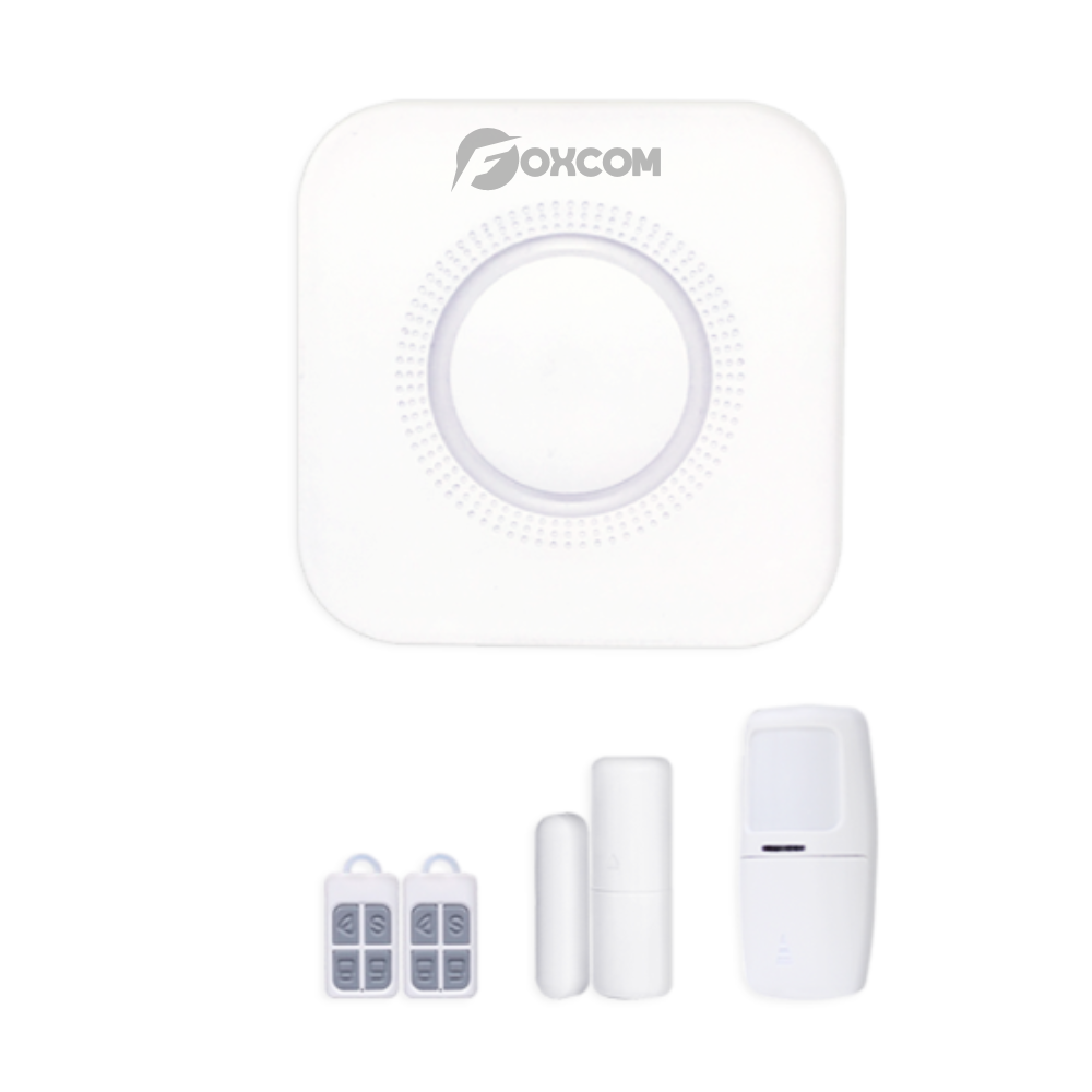 Fox.com Alarm Module Bộ báo động Foxcom 24 vùng không dây Wifi
