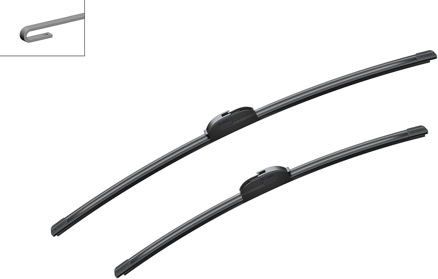 Gạt mưa Honda Civic 2.0 Bosch AEROTWIN EURO A392S xương mềm chính hãng (3397007392) - Bộ 2 cái