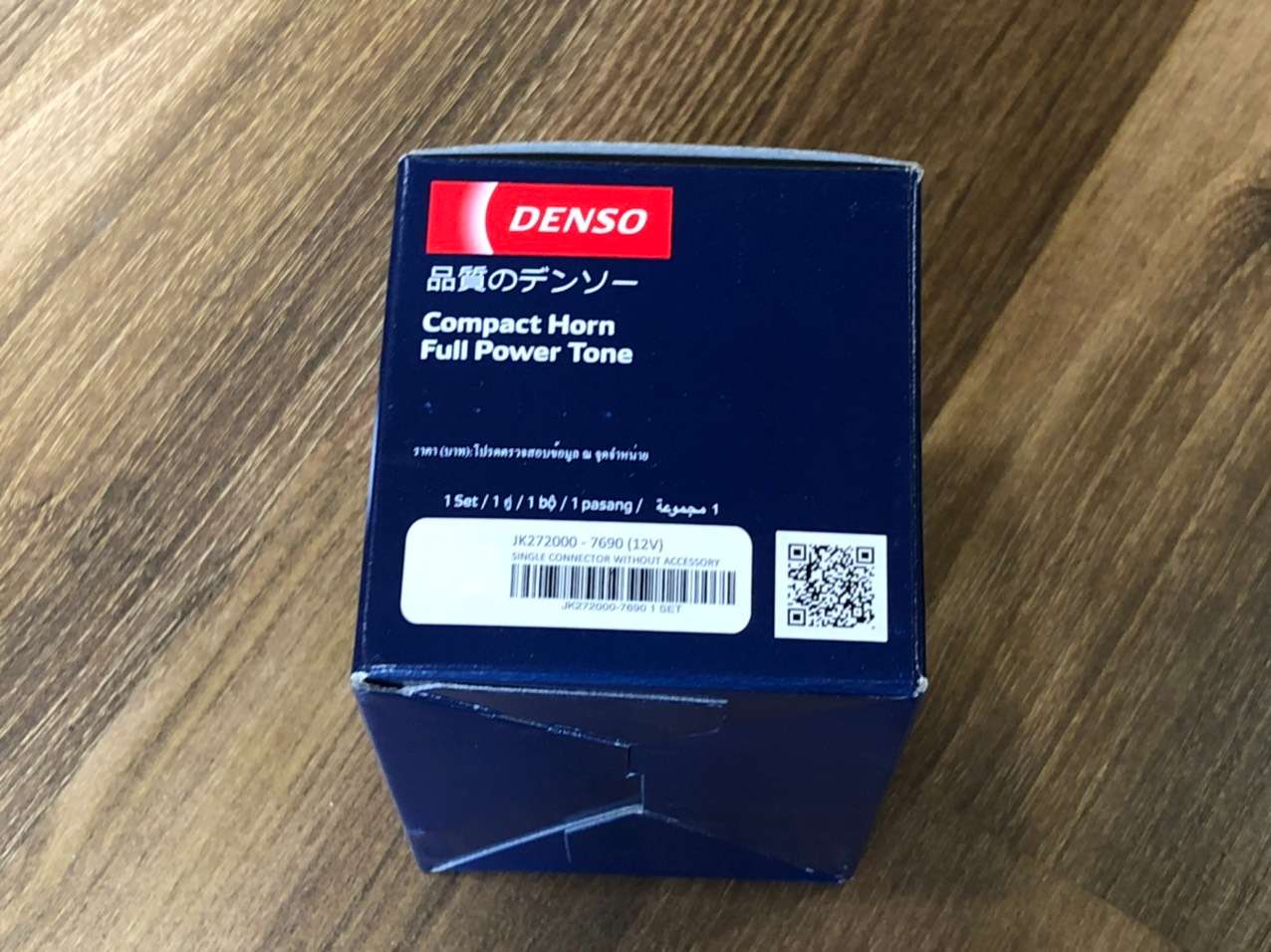 Còi đĩa Denso xe Ford Everest 12v 1 giắc hàng chính hãng (JK272000-7690)