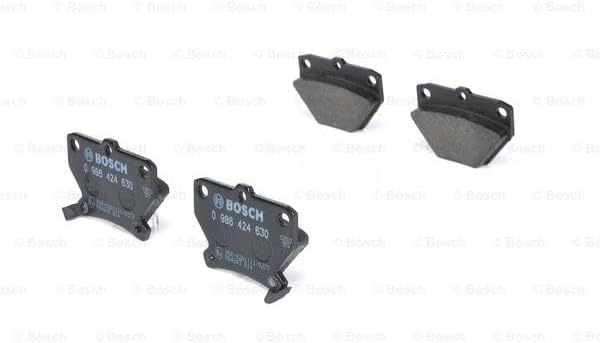 Má phanh sau TOYOTA Corolla Altis (2000-2007); Vios (2003-2006) chính hãng Bosch (0986424630)