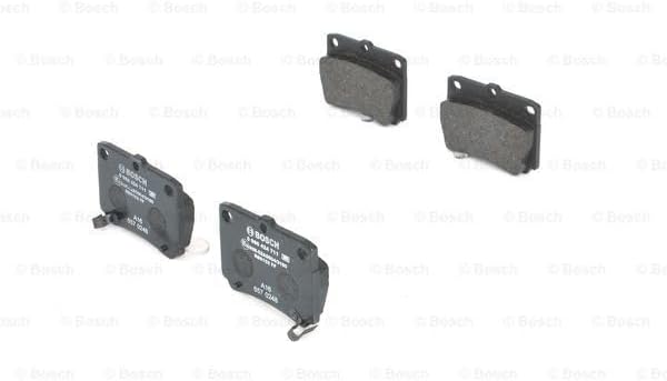 Má phanh sau MITSUBISHI Pajero Sport 2.5/3.0 (2008-2016); Pajero Sport 2.4/3.0 (2016+) chính hãng Bosch (0986424711)