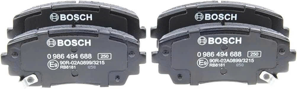 Má phanh trước KIA Morning 1.0/1.2 (2011+) chính hãng Bosch (0986494688)