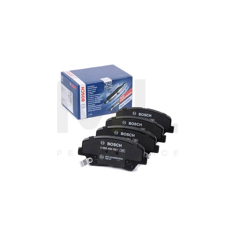 Má phanh trước HYUNDAI Elantra 1.6/2.0 (2016-2021) chính hãng Bosch (0986494691)