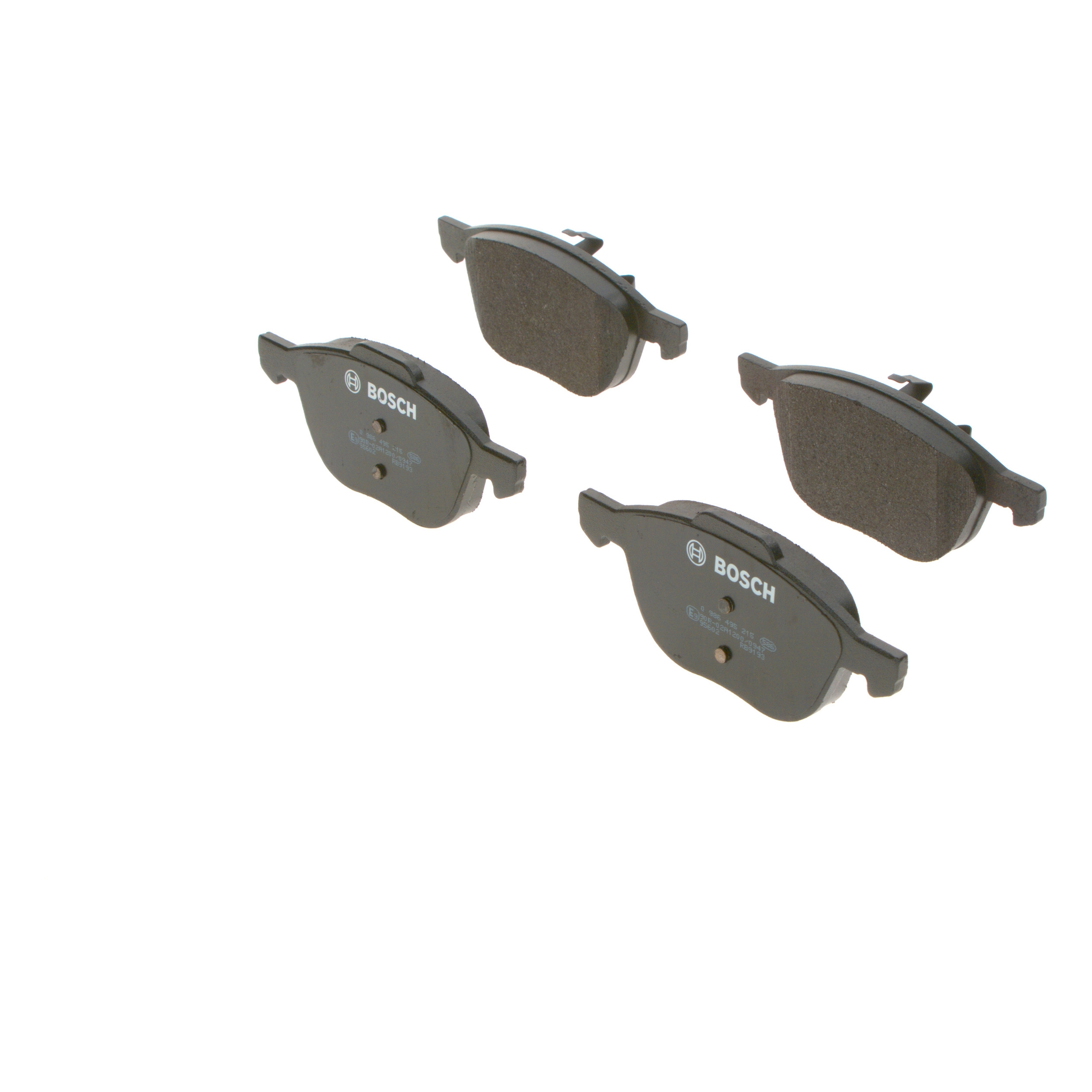 Má phanh trước FORD Ecosport (2013+), Focus (2004+); MAZDA 3 1.6/2.0 (2003-2014) chính hãng Bosch (0986495215)