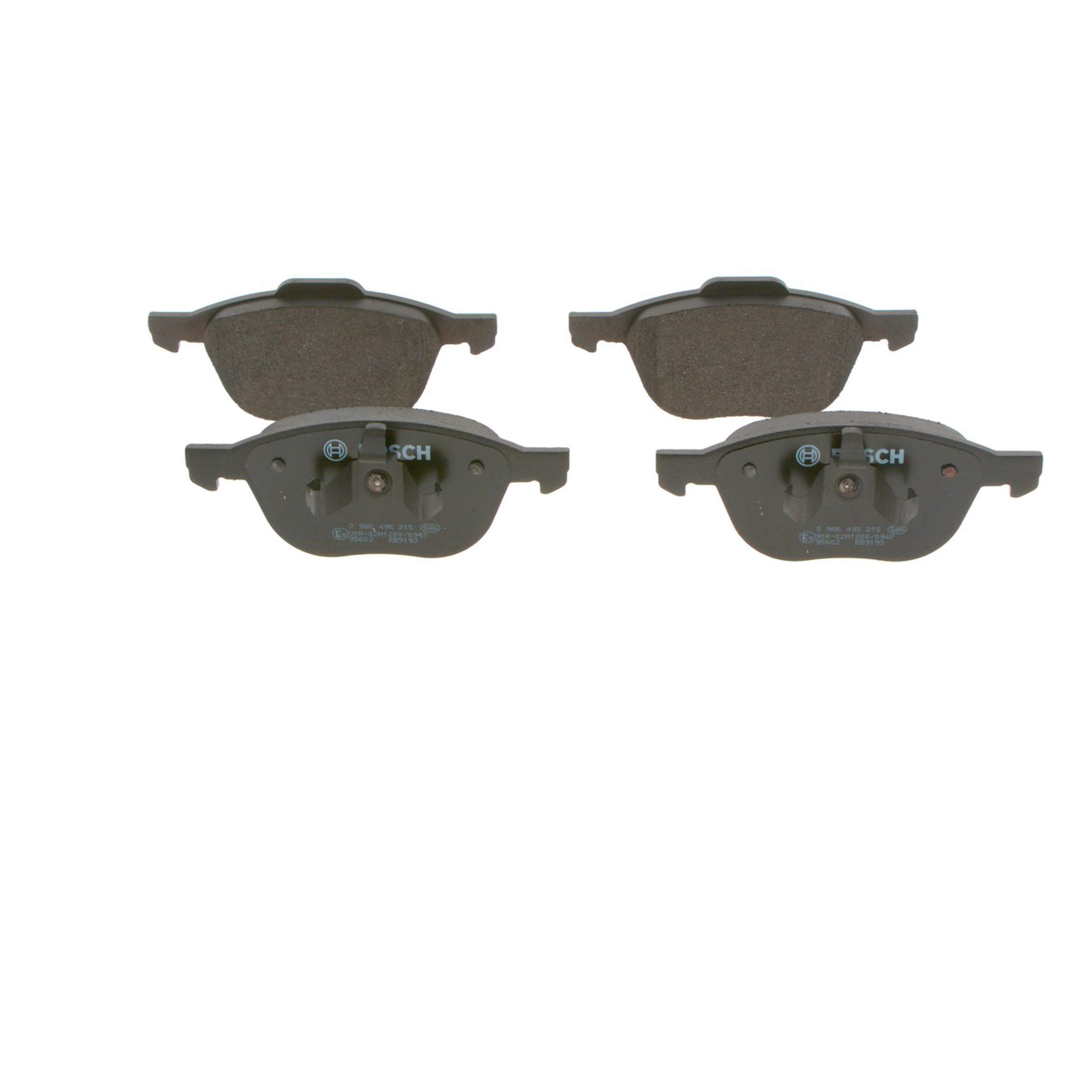 Má phanh trước FORD Ecosport (2013+), Focus (2004+); MAZDA 3 1.6/2.0 (2003-2014) chính hãng Bosch (0986495215)