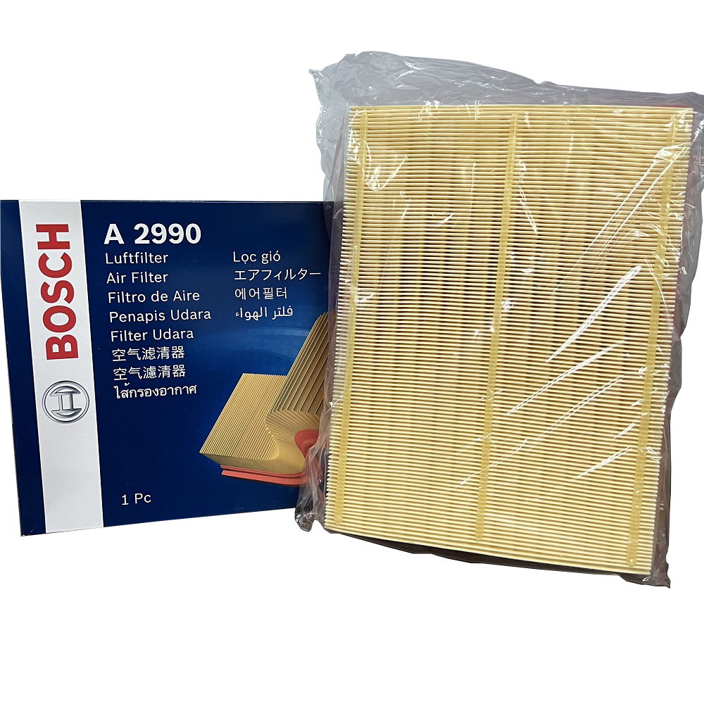 Lọc gió động cơ Toyota Fortuner (2015+); Hilux (2017+); Innova (2017+) chính hãng Bosch (0986AF2990)