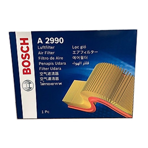 Lọc gió động cơ Toyota Fortuner (2015+); Hilux (2017+); Innova (2017+) chính hãng Bosch (0986AF2990)
