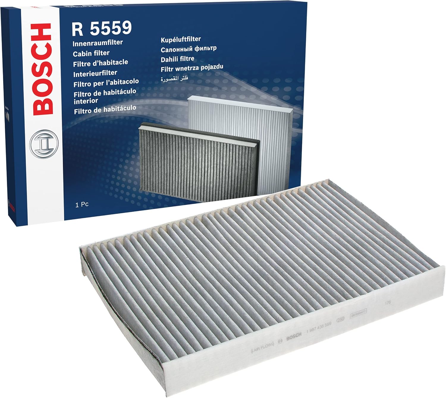 Lọc gió điều hòa Hyundai i30 1.6 2007-2012 chính hãng Bosch Aeristo (0986AF5559)