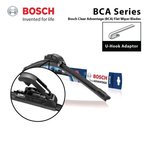 Gạt mưa Baic Beijing U5 (2022-2023) Bosch CLEAR ADVANTAGE BCA xương mềm cao cấp chính hãng - Bộ 2 cái