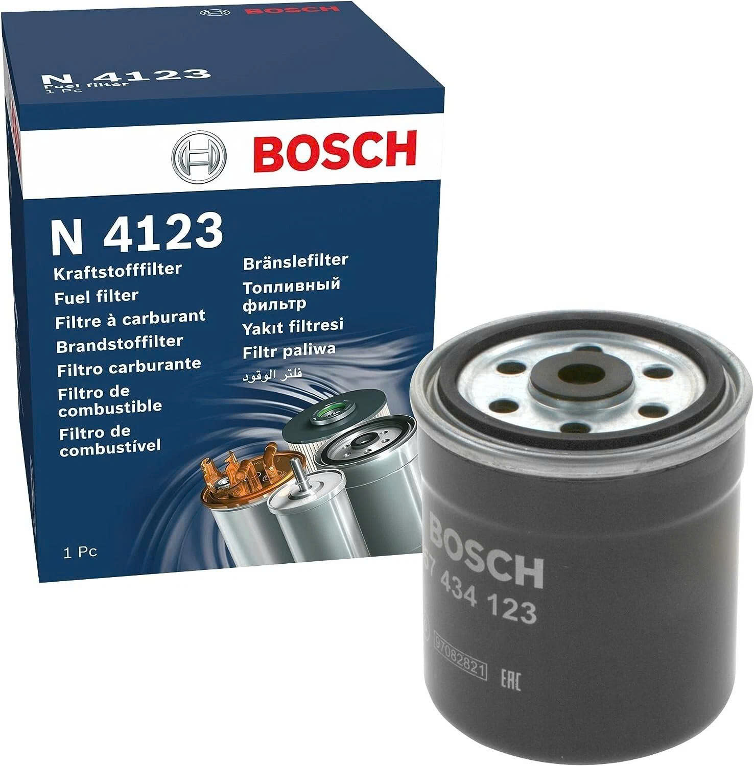 Lọc dầu động cơ MERCEDES-BENZ MB140 Diesel chính hãng Bosch (1457434123) (Lọc sắt)