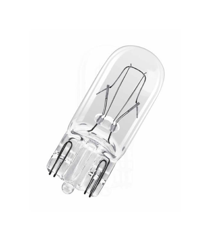 Bóng đèn soi biển số chân cắm T10 ECO W3W 12V chính hãng Bosch (1987302818)