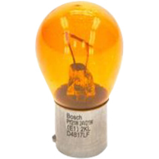 Bóng đèn phanh chân cài 1 tóc vàng ECO PY21W 24 V 21 W chính hãng Bosch (1987302866)