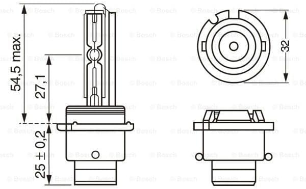 Bóng đèn Xenon D2R (1987302903) (1 cái)