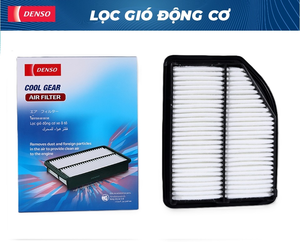 Lọc gió động cơ Honda CRV 2.4, Civic 1.8 (2013-2017) chính hãng Denso (260300-1330)