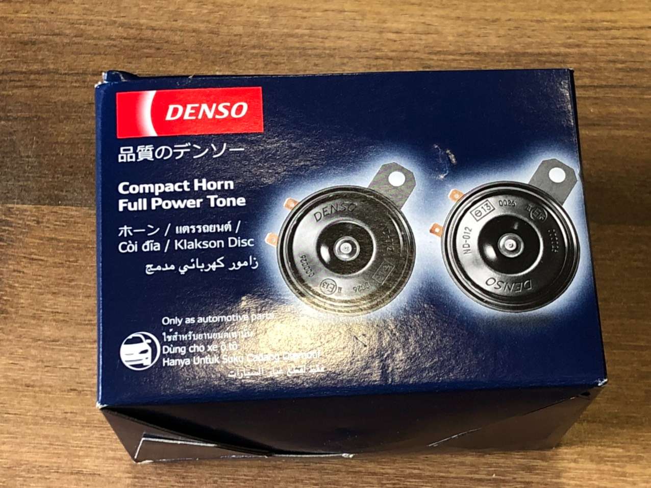 Còi đĩa Denso 12v 2 giắc (JK272000-6910) hàng chính hãng cho nhiều loại xe ôtô