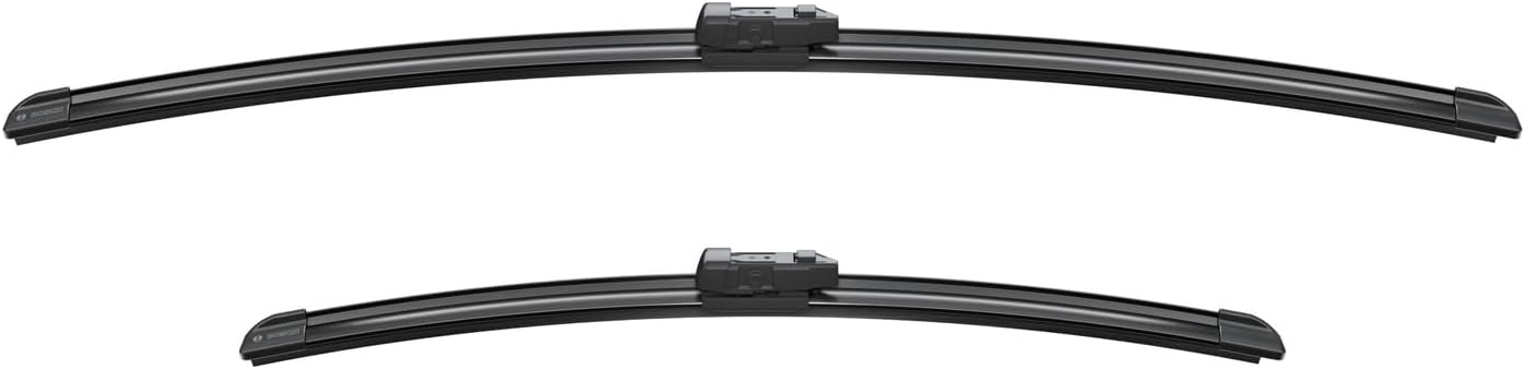 Gạt mưa Audi A1 (2019+); A3 (2013+); VOLKSWAGEN Passat (2014+); SKODA Karoq (2017+) chính hãng Bosch AEROTWIN EURO A863S (3397007863) 26inch & 18inch xương mềm cao cấp - Bộ 2 cái