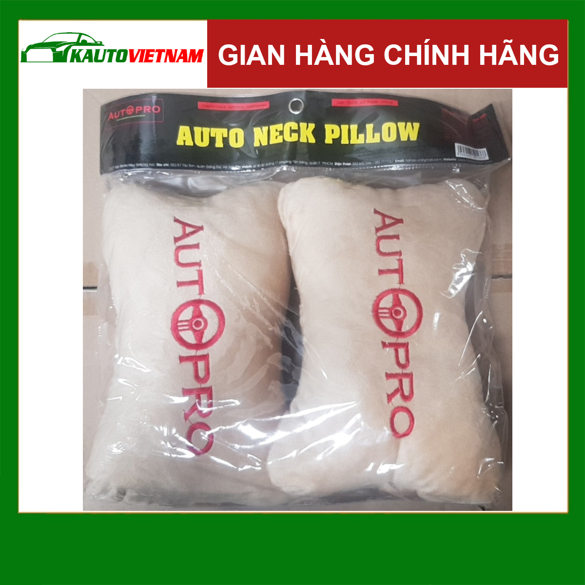 Gối tựa đầu ghế xe ô tô cao cấp