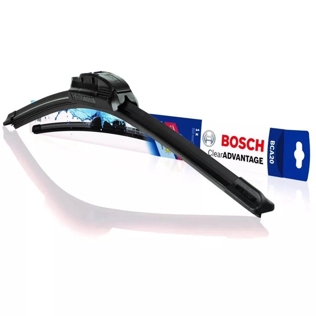 Gạt mưa Kia Sonet (2019~) Bosch CLEAR ADVANTAGE BCA xương mềm cao cấp chính hãng 16inch 24inch - Bộ 2 cái
