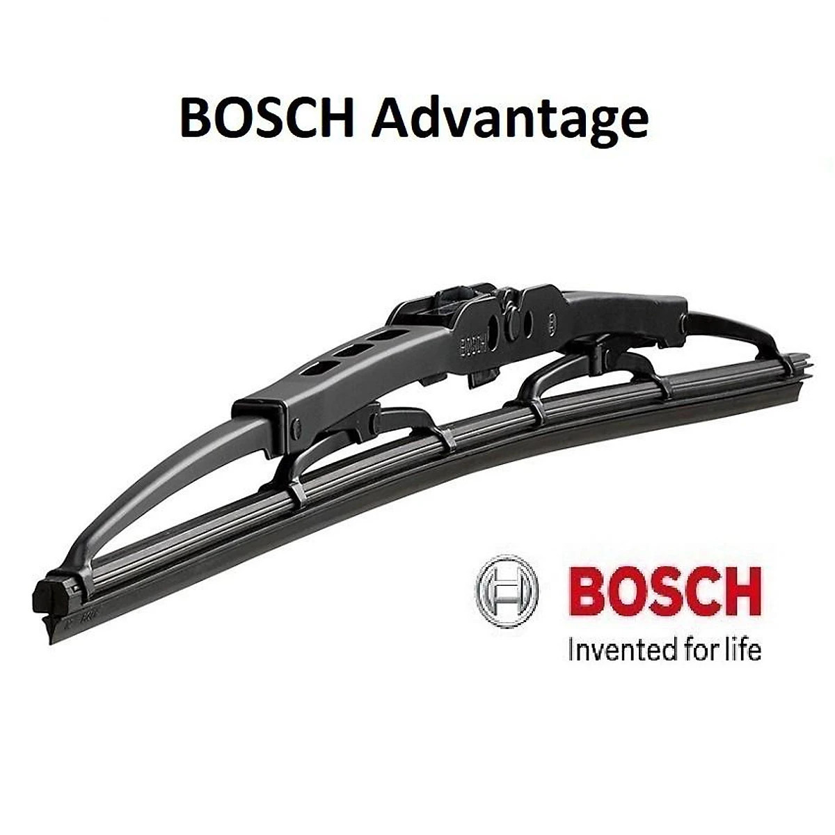 Gạt mưa Xe Tải Hd320 Bosch ADVANTAGE BA xương sắt chính hãng 26 & 26inch - Bộ 2 cái
