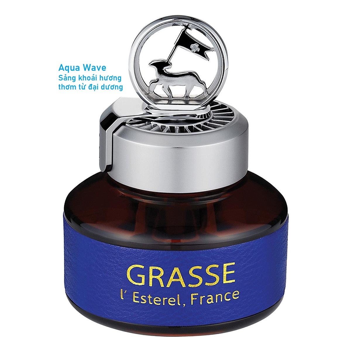 Nước hoa ô tô Bullsone Pháp Grasse L' Esterel Aqua Wave chính hãng sản xuất tại Hàn Quốc 100% tinh dầu thiên nhiên - Mùi hương thơm từ đại dương