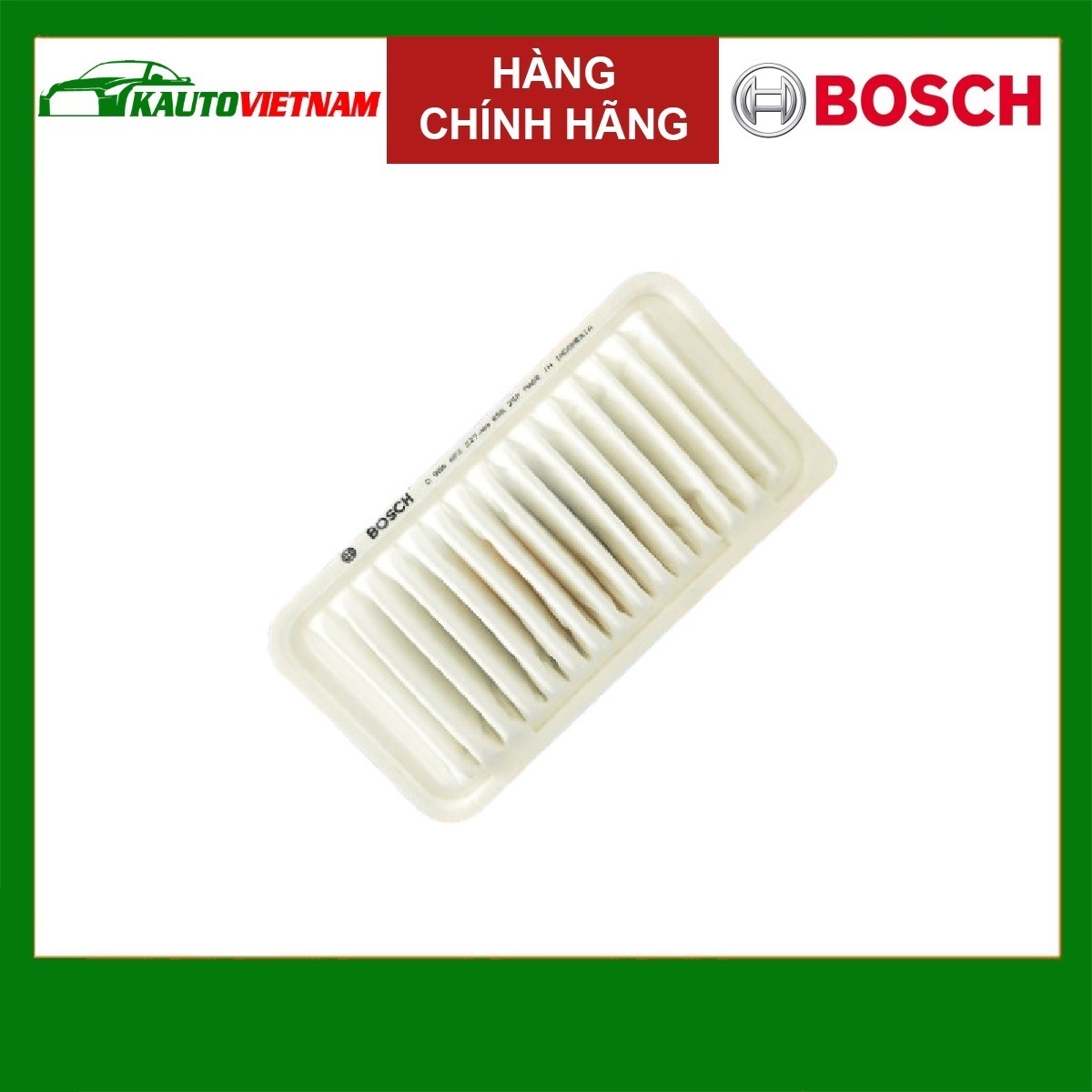 Lọc gió động cơ Toyota Corolla Altis (2001-2008) chính hãng Bosch (0986AF2227)