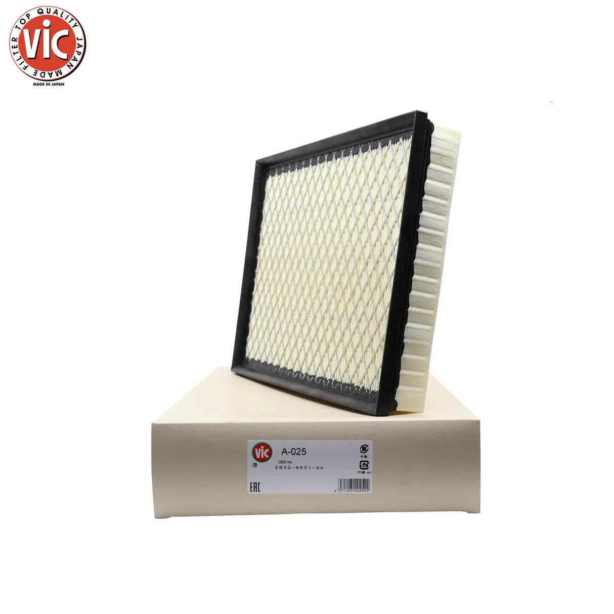 Lọc gió động cơ FORD Ranger Raptor 2.0 (2018-2021); Everest (2016+) chính hãng VIC Nhật Bản (A-025)