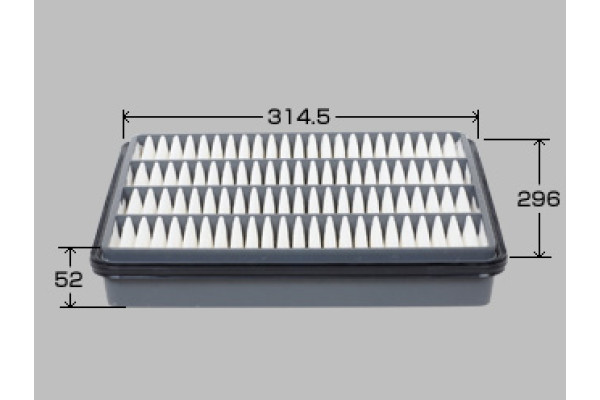 Lọc gió động cơ LEXUS LX 570 (2007-2021); TOYOTA Land Cruiser 4.6 (2009+); 4.7 (2007-2012) chính hãng VIC Nhật Bản (A-1030)