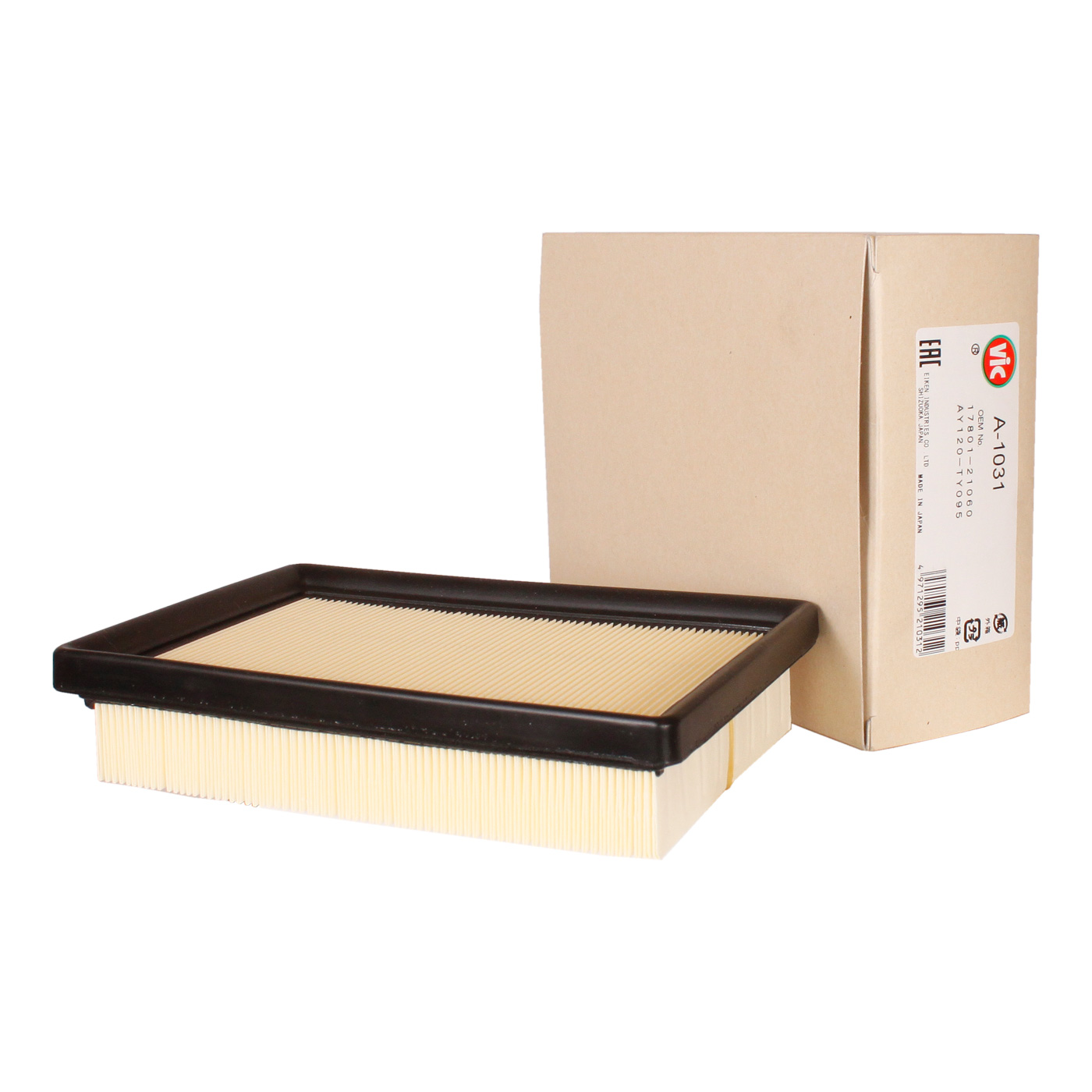 Lọc gió động cơ TOYOTA Corolla Cross 1.8 Hybrid (2020+) chính hãng VIC Nhật Bản (A-1031)