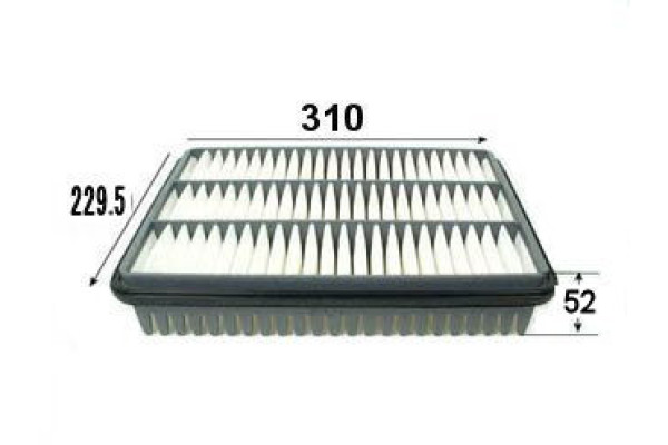 Lọc gió động cơ LEXUS GX470; TOYOTA Land Cruiser Prado (2003-2019); 4Runner (2009-2017) chính hãng VIC Nhật Bản (A-194)