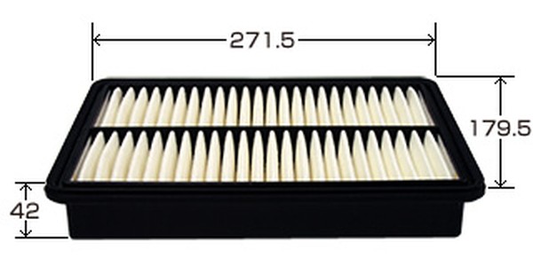 Lọc gió động cơ MAZDA CX5 2.0, 2.5 (2015+); Mazda 3 2.0 (2015+); Mazda 6 2.0, 2.5 (2016+) chính hãng VIC Nhật Bản (A-478)