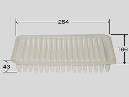 Lọc gió động cơ SUZUKI Swift 1.4 (2010-2017); Ciaz 1.4 (2016+) chính hãng VIC Nhật Bản (A-978)