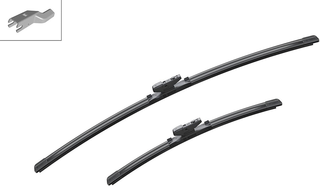 Gạt mưa Lexus NX 200T (2017+); Subaru Forester (2019+) chính hãng Bosch AEROTWIN EURO 26inch 16inch (A156S) (3397014156)