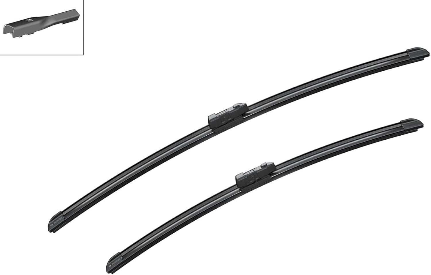 Gạt mưa Audi Q5 (2008-2013); Honda CRV (2023+) chính hãng Bosch AEROTWIN EURO A297S (3397007297) xương mềm cao cấp 20inch 24inch - Bộ 2 cái