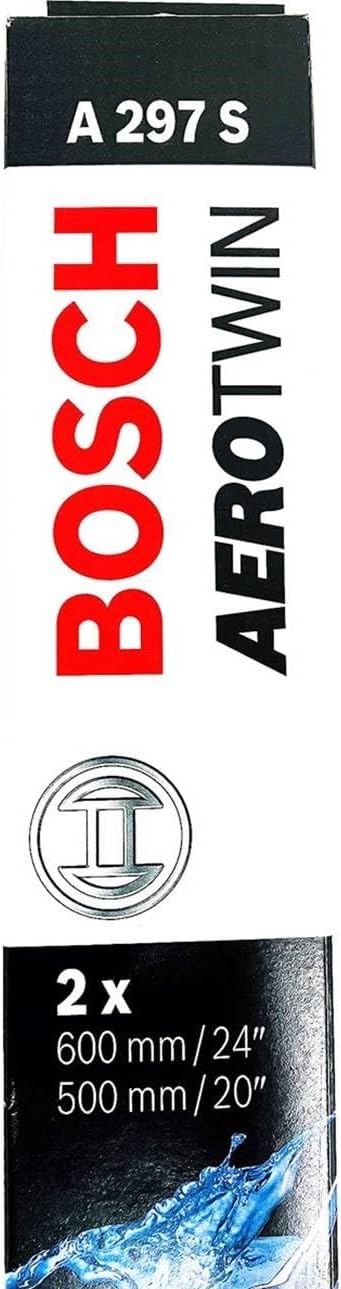 Gạt mưa Audi Q5 (2008-2013); Honda CRV (2023+) chính hãng Bosch AEROTWIN EURO A297S (3397007297) xương mềm cao cấp 20inch 24inch - Bộ 2 cái