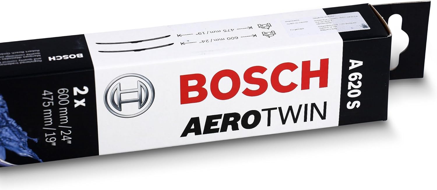 Gạt mưa Honda CRV (2023+); Civic 1.5 RS Turbo (2022+) chính hãng Bosch AEROTWIN EURO A620S 24inch & 19inch - Bộ 2 cái