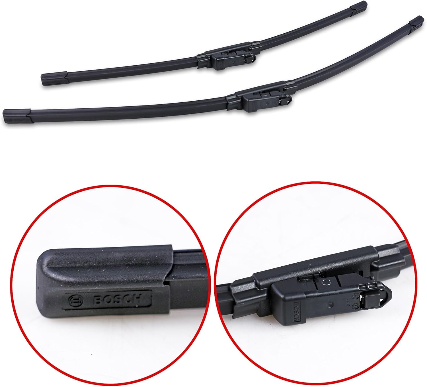 Gạt mưa Honda CRV (2023+); Civic 1.5 RS Turbo (2022+) chính hãng Bosch AEROTWIN EURO A620S 24inch & 19inch - Bộ 2 cái