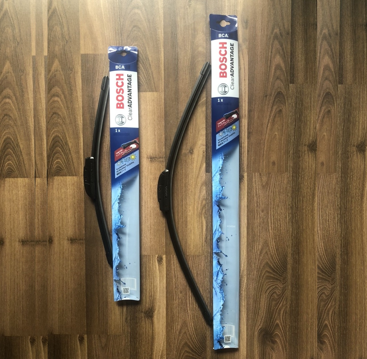 Gạt mưa Vinfast VF8 (2022+) Bosch CLEAR ADVANTAGE BCA xương mềm chính hãng 18inch & 26inch - Bộ 2 cái