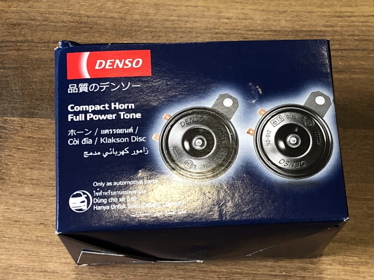 Còi đĩa Denso xe Ford các loại 12v 2 giắc hàng chính hãng (JK272000-6910)