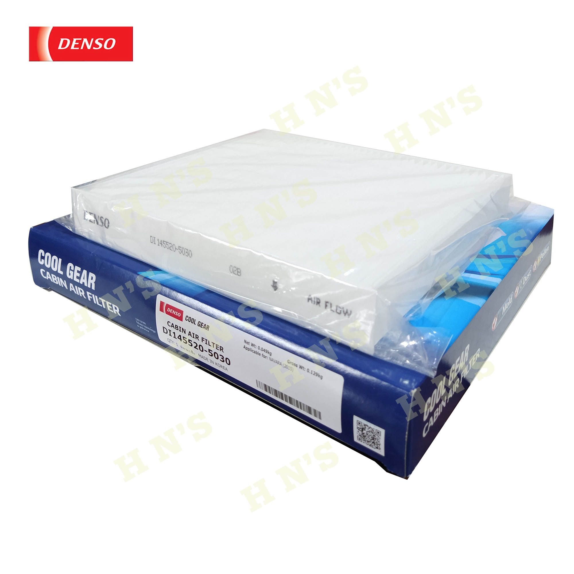 Lọc gió điều hòa Vinfast VF8 (2022+); VF9 (2023+) chính hãng Denso Cool Gear (DI145520-5030)