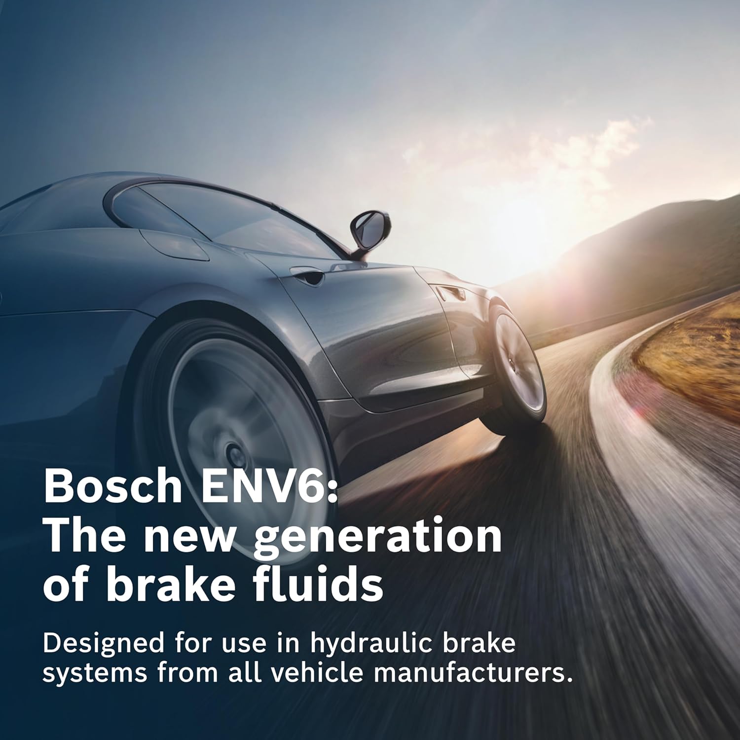 Dầu phanh hiệu suất cao đa dụng ENV6 DOT 5.1, 500ml, 1000ml chính hãng Bosch nhập khẩu Châu Âu