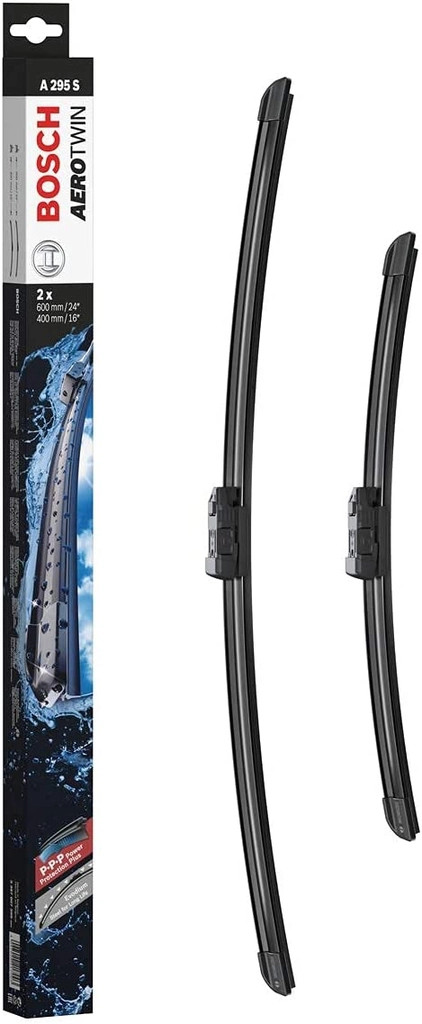 Gạt mưa Ford Ranger Bosch AEROTWIN EURO A295S hàng chính hãng (3397007295) - Bộ 2 cái
