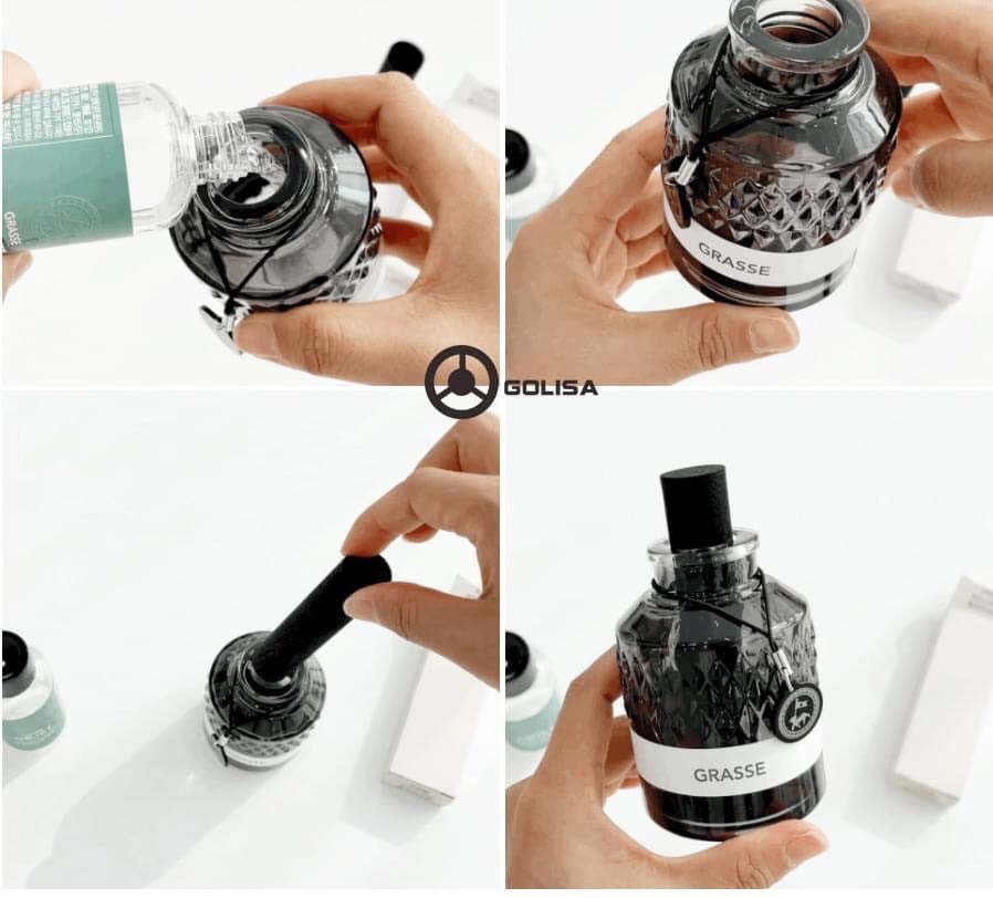 Nước hoa ô tô Bullsone Pháp Grasse OBJET White Musk chính hãng sản xuất tại Hàn Quốc 100% tinh dầu thiên nhiên - Mùi Xạ Hương Ly Ly trắng